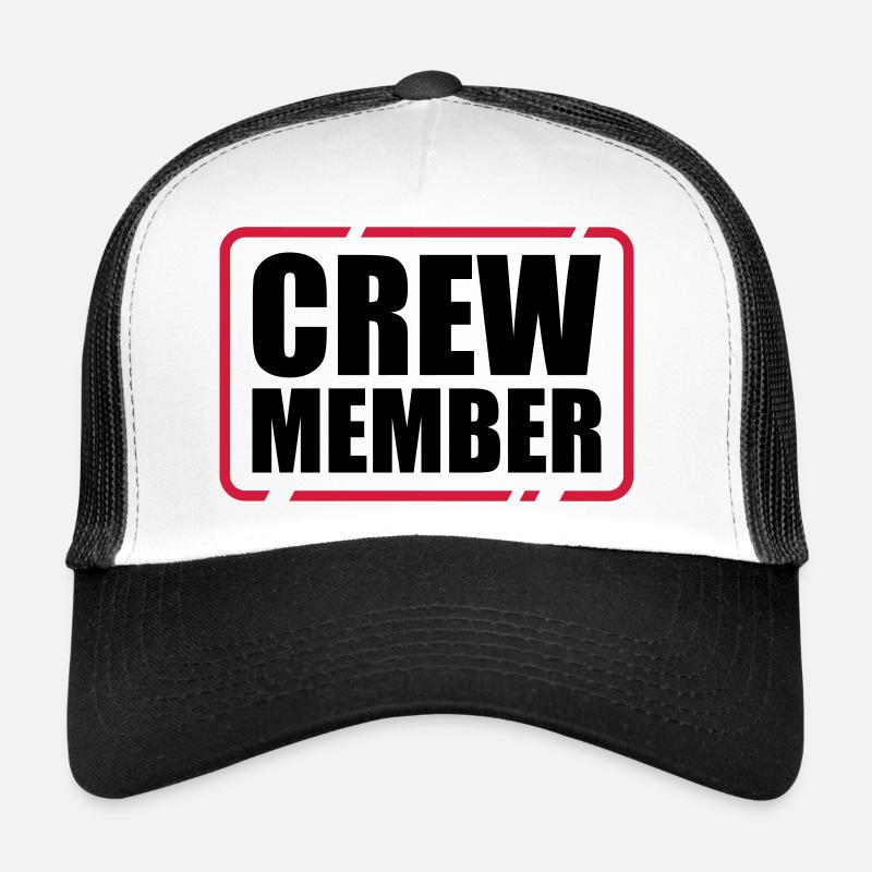 CREW Member Team Bride Staff JGA Group Team Trucker Cap