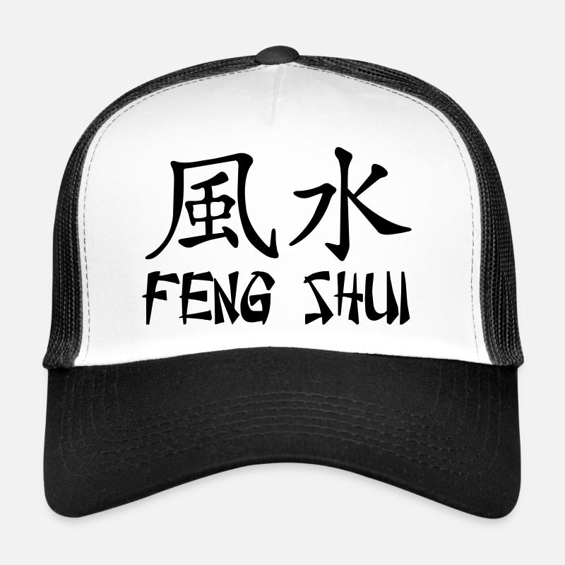 Feng Shui - Trucker Cap - white/black