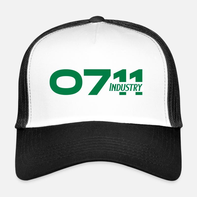 The original 0711 Industry - Trucker Cap - white/black