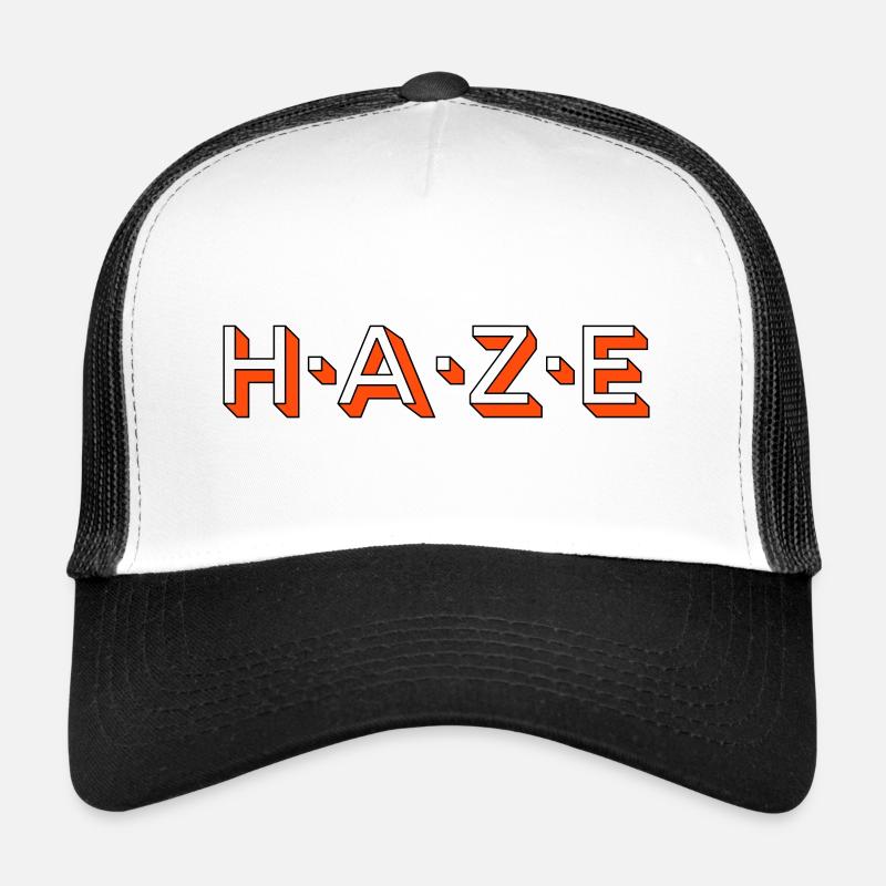 Haze lettering Trucker Cap
