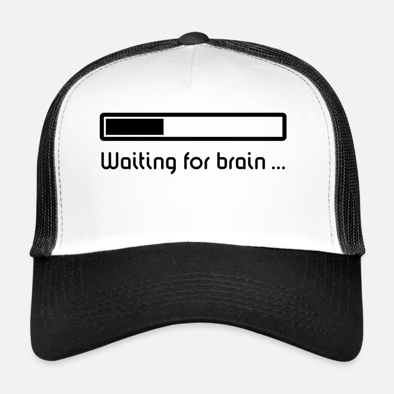 Waiting For Brain Trucker Cap