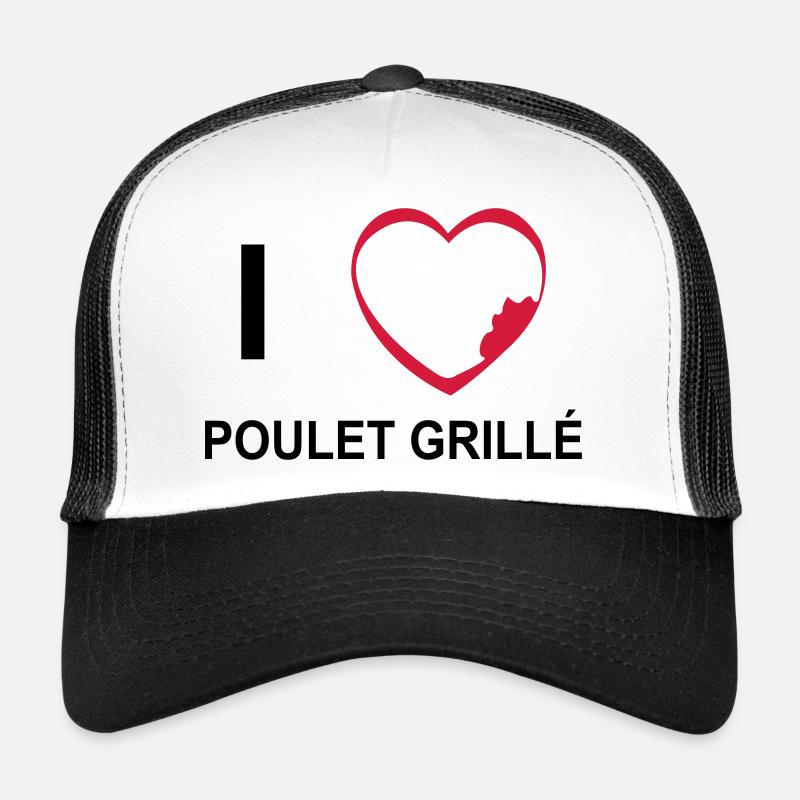 i love POULET GRILLE Casquette trucker 