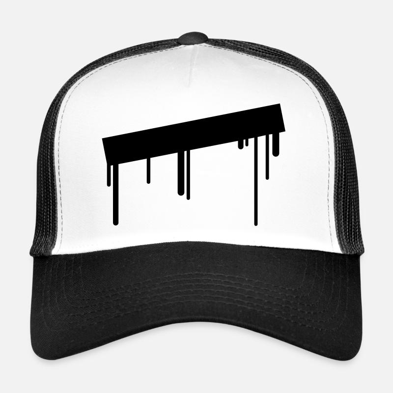 empty_graffiti_frame Trucker Cap