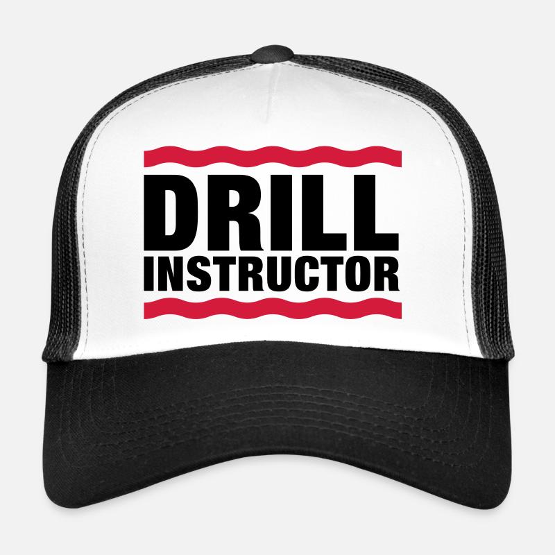 drill_instructor__f2 Trucker Cap