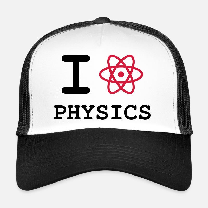 I Love Physics ! Trucker Cap