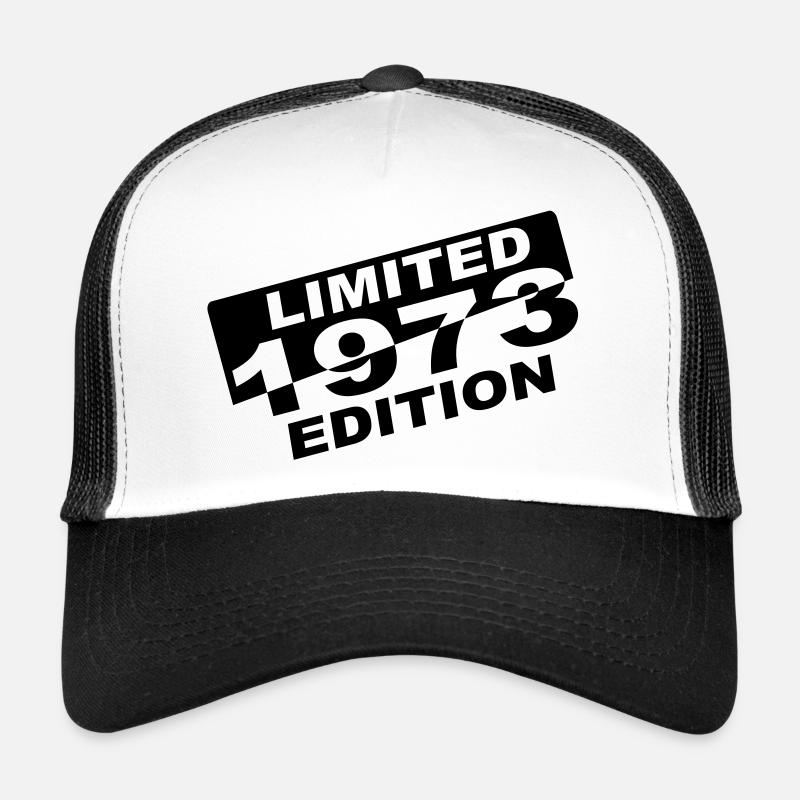 année 1973 limited edition - Casquette trucker  - blanc/noir