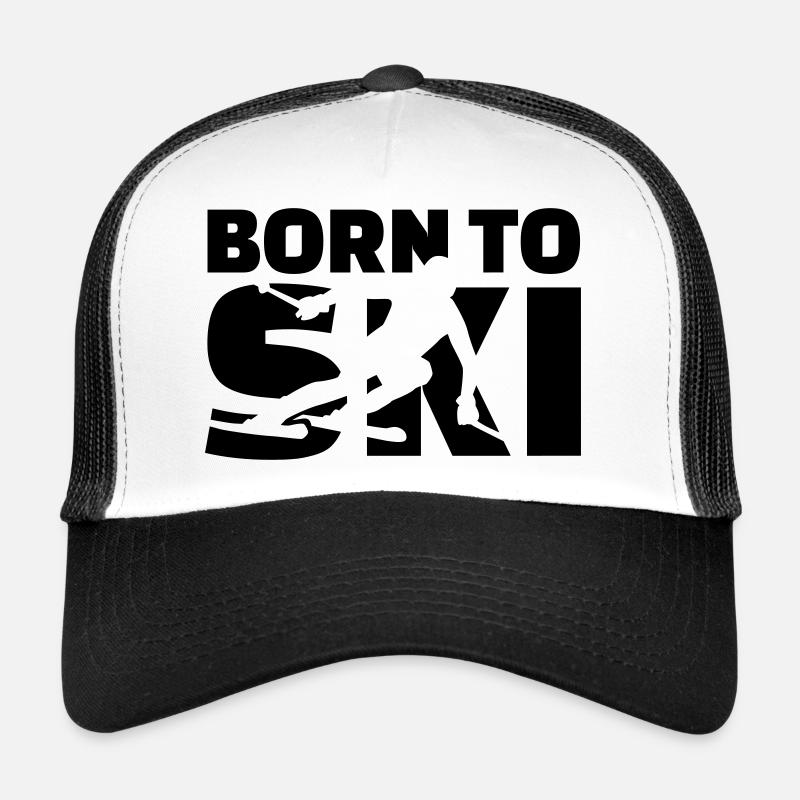 Born to Ski Casquette trucker 