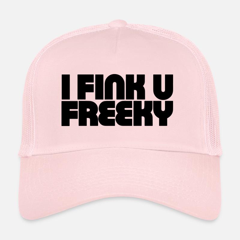 Je pense que tu es bizarre Casquette trucker 