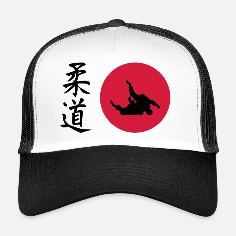 Judo - Trucker Cap - Weiß/Schwarz