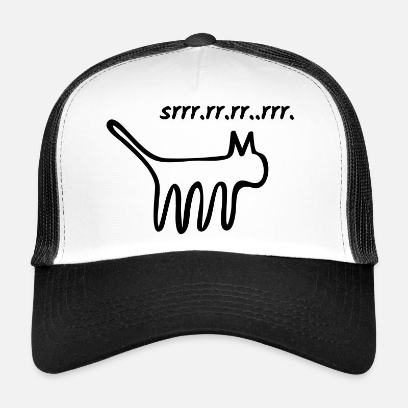 Chat ronronnant Casquette trucker 