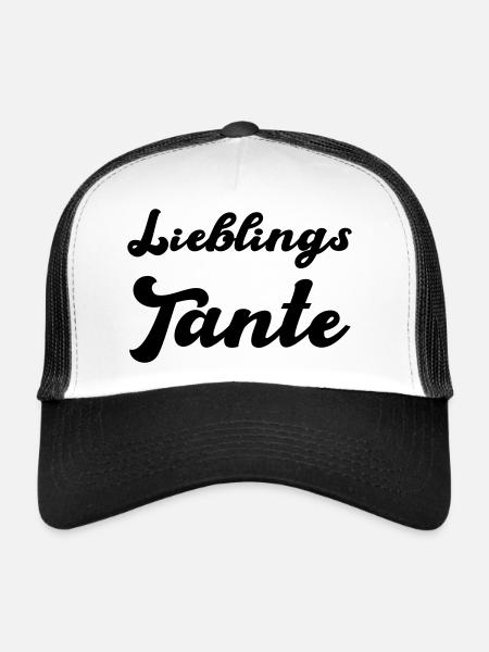 Favorite Aunt - Trucker Cap - white/black - Front