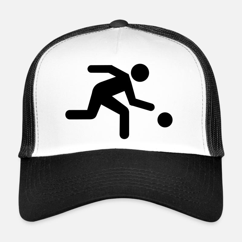 Bowling - Trucker Cap - Weiß/Schwarz