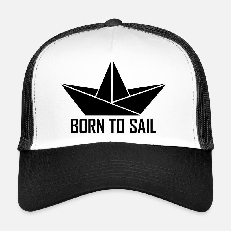 born to sail Casquette trucker 