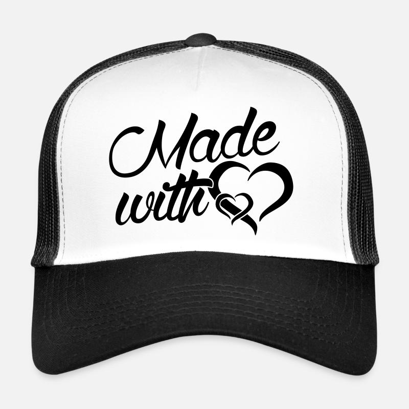 Faite avec coeur - bébé - Casquette trucker 