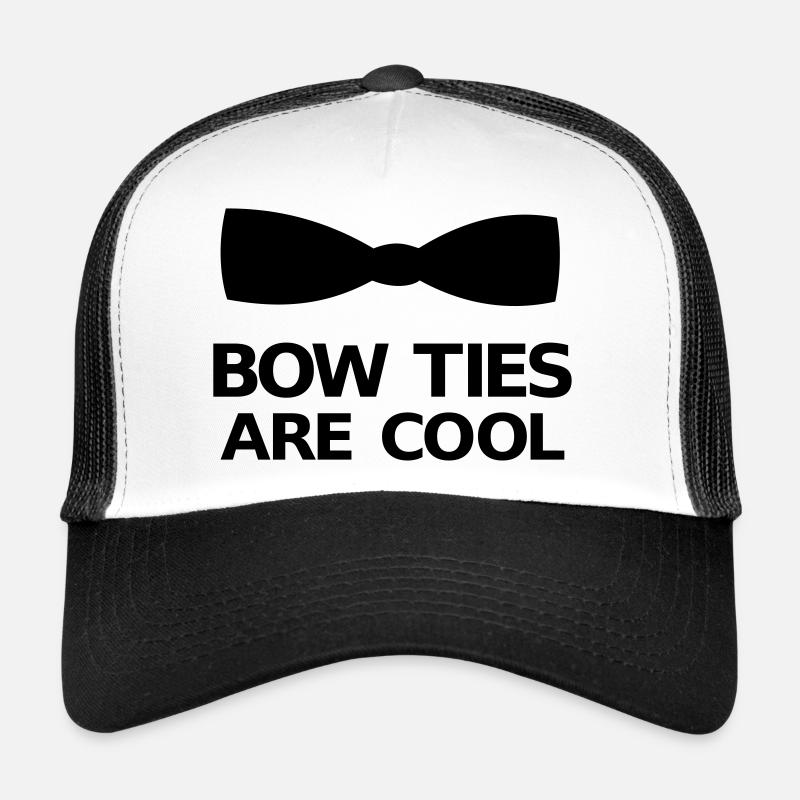 Bow Ties Are Cool - Trucker Cap - Weiß/Schwarz