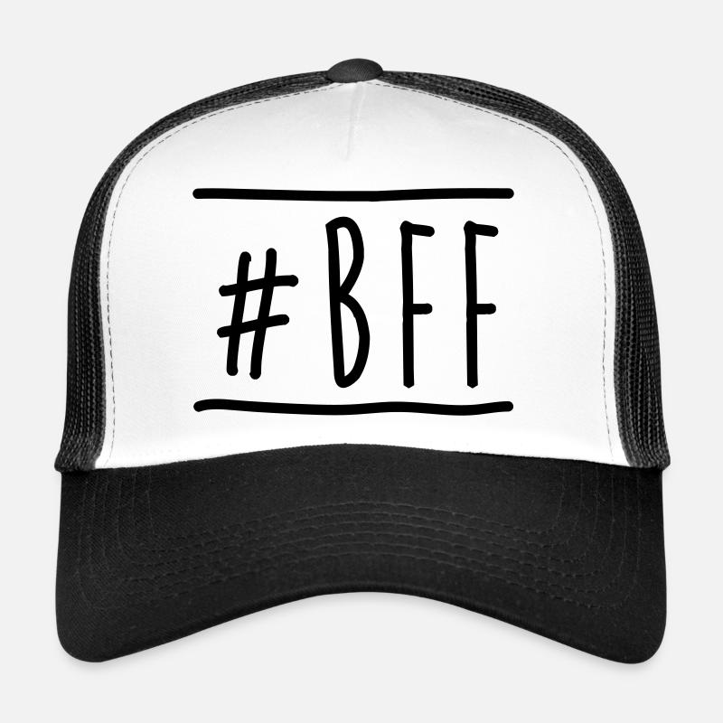 #BFF - Trucker Cap - Weiß/Schwarz