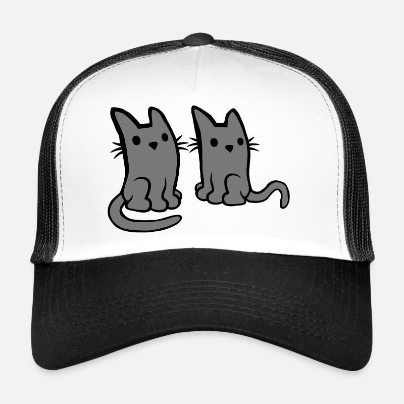 2 Équipe Cat Friends Casquette trucker 