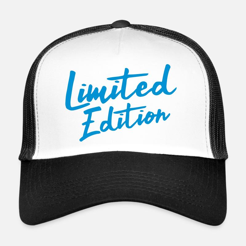 limited edition - Trucker Cap - Weiß/Schwarz