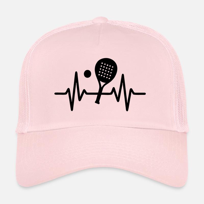Padel Heart Beat Trucker Cap