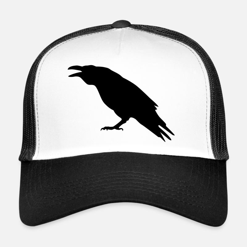 Rabe - Trucker Cap - Weiß/Schwarz