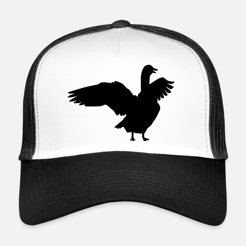 Goose 1 - Trucker Cap - white/black