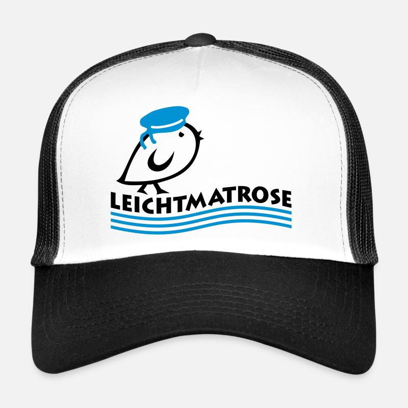TWEETLERCOOLS - Leichtmatrose - Trucker Cap - Weiß/Schwarz