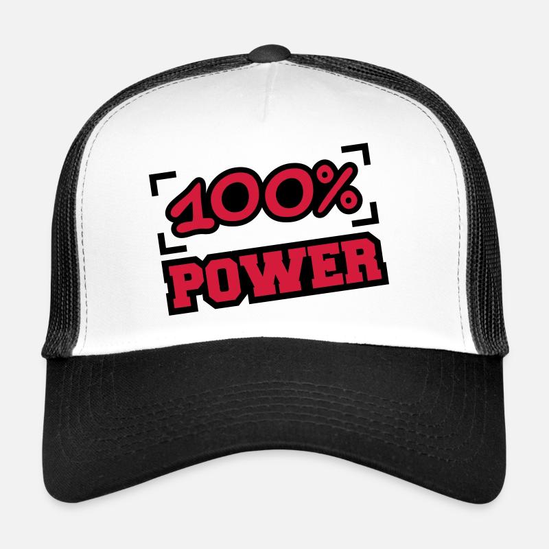 100 Procent Power Casquette trucker 