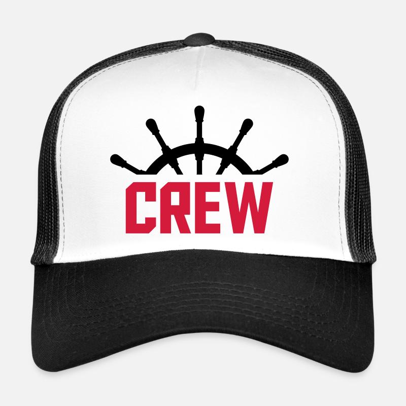 Conception de Steuerrad d'équipage Casquette trucker 
