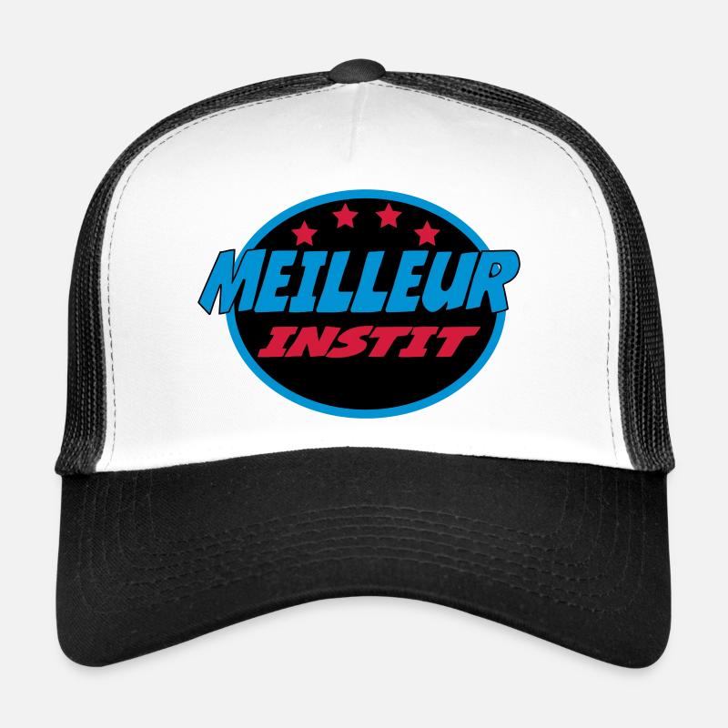 BESTER LEHRER - Trucker Cap - Weiß/Schwarz