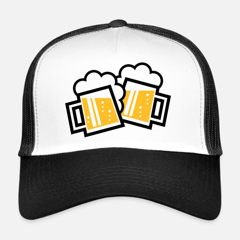 2 chopes à bière bavaroises toast (chopes à bière 2C) Casquette trucker 