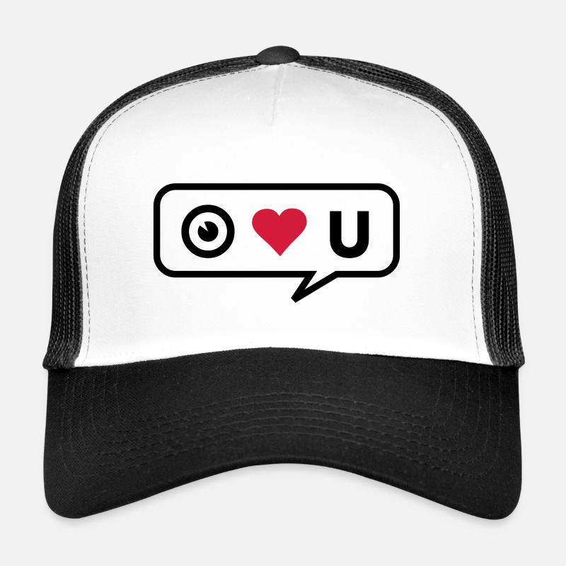 Auge liebt dich Trucker Cap
