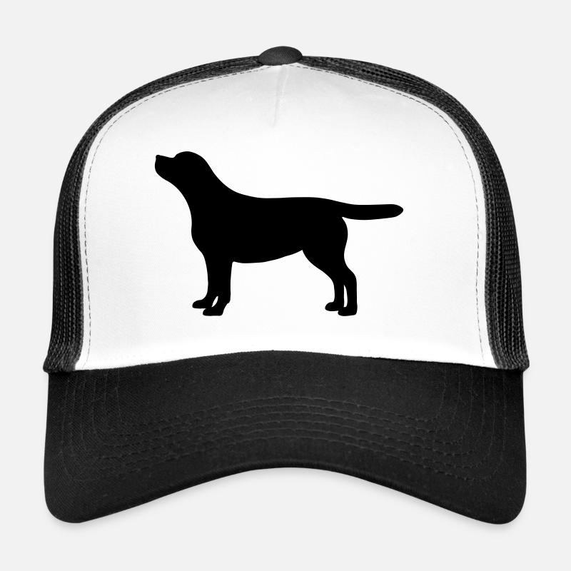 Labrador silhouette Casquette trucker 