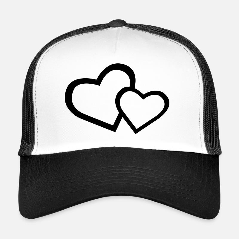 cœur Casquette trucker 