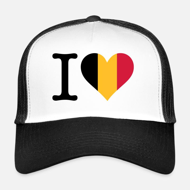 Ich liebe Belgien Trucker Cap