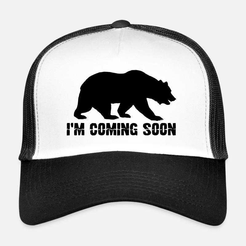 Ours ours brun ours Casquette trucker 