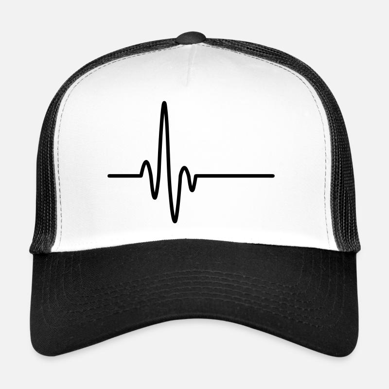 Puls Pulsschlag Herzschlag Trucker Cap