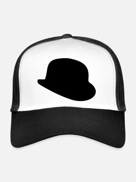 Hut - Trucker Cap - Weiß/Schwarz