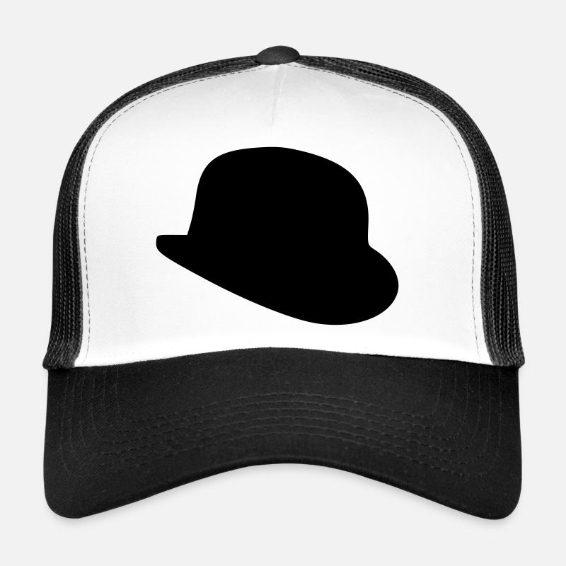 Hut - Trucker Cap - Weiß/Schwarz