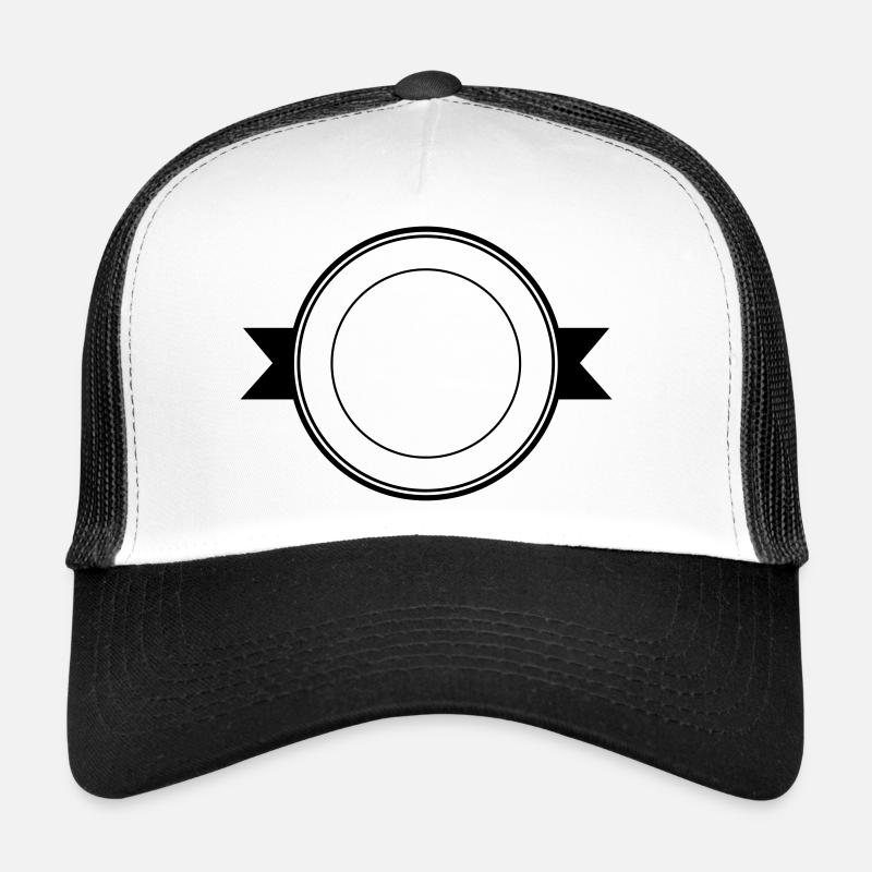 Forme / Symbole / Rond / Custom / Personnaliser Casquette trucker 