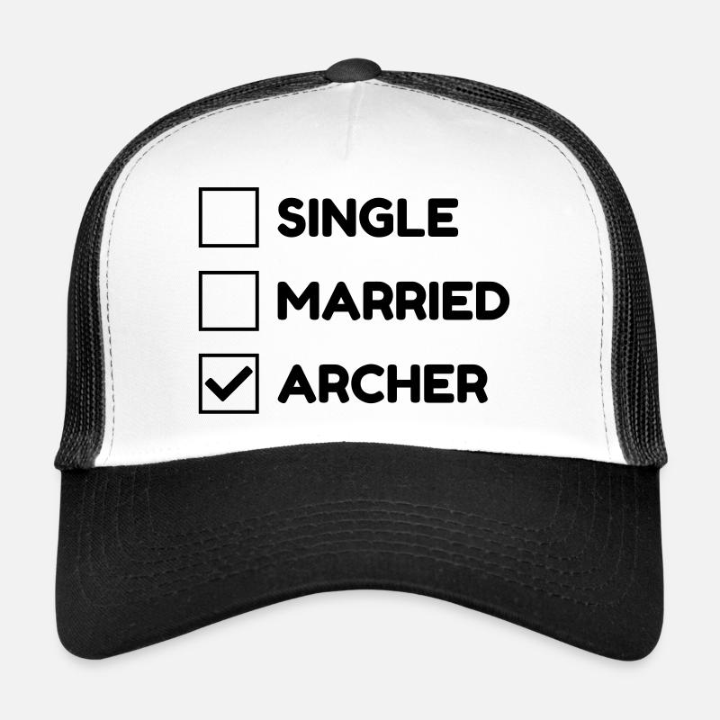 Archery Archer Bogenschießen Tir à l'arc Trucker Cap