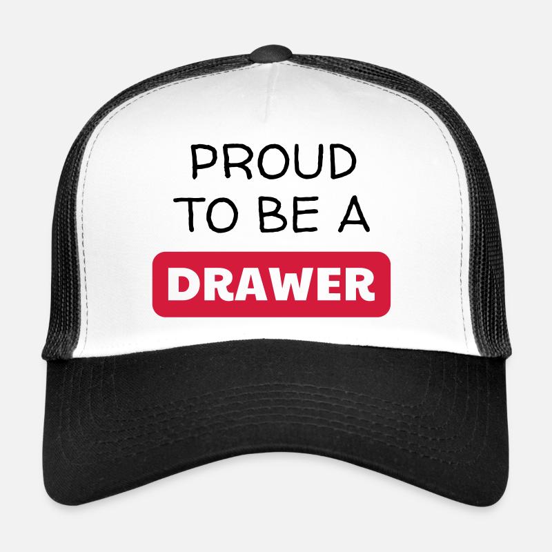 Dessin / Dessinateur / Drawing / Drawer Casquette trucker 
