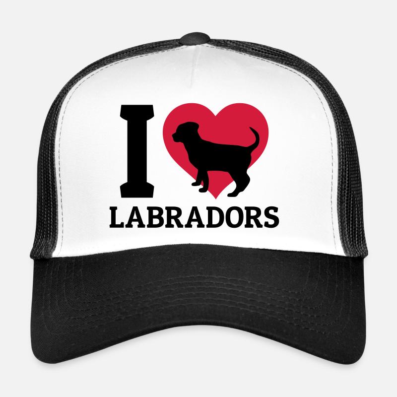 I love Labradors Casquette trucker 