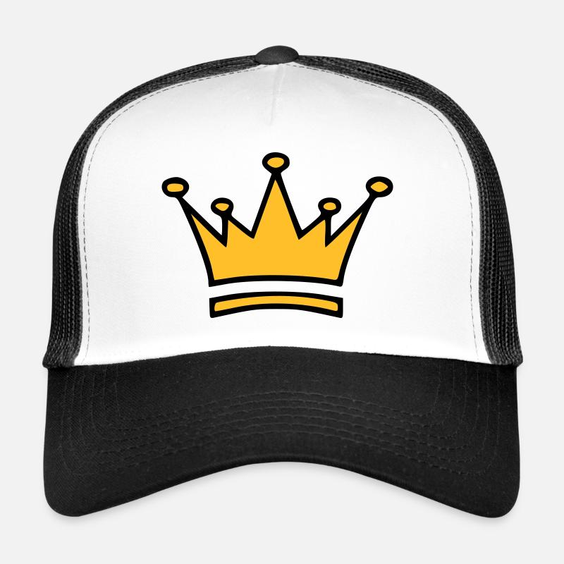 KRONE - Trucker Cap - Weiß/Schwarz