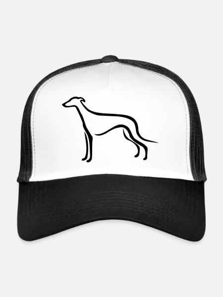 Greyhound - Trucker Cap - Weiß/Schwarz