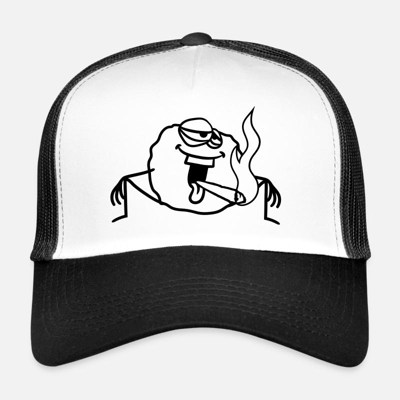 bekifft kiffen kiffer stoned hanf weed rauchen joi Trucker Cap