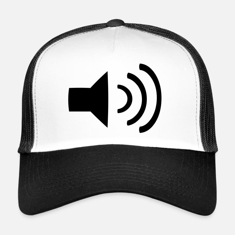 Volume de la musique Casquette trucker 