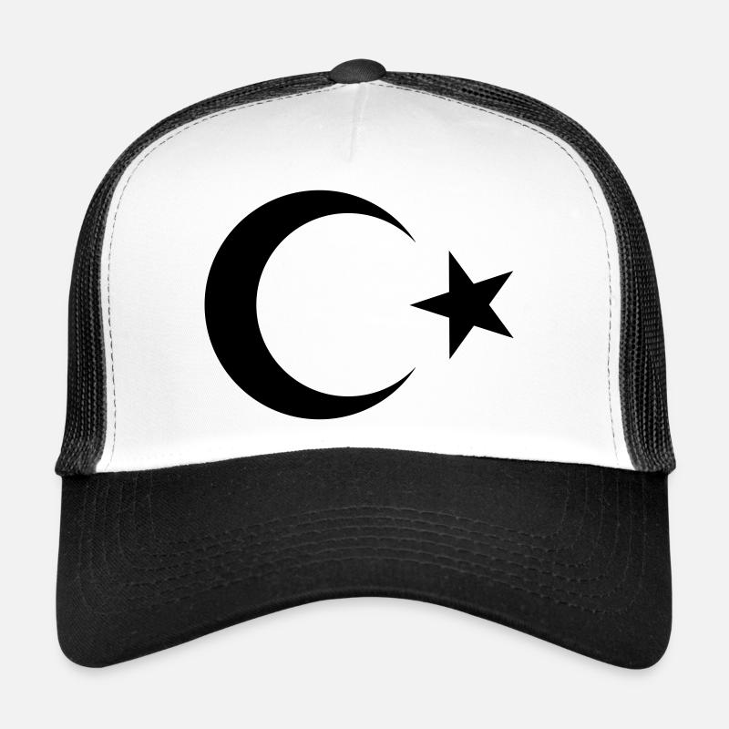 Turkey Türkei - Trucker Cap - Weiß/Schwarz