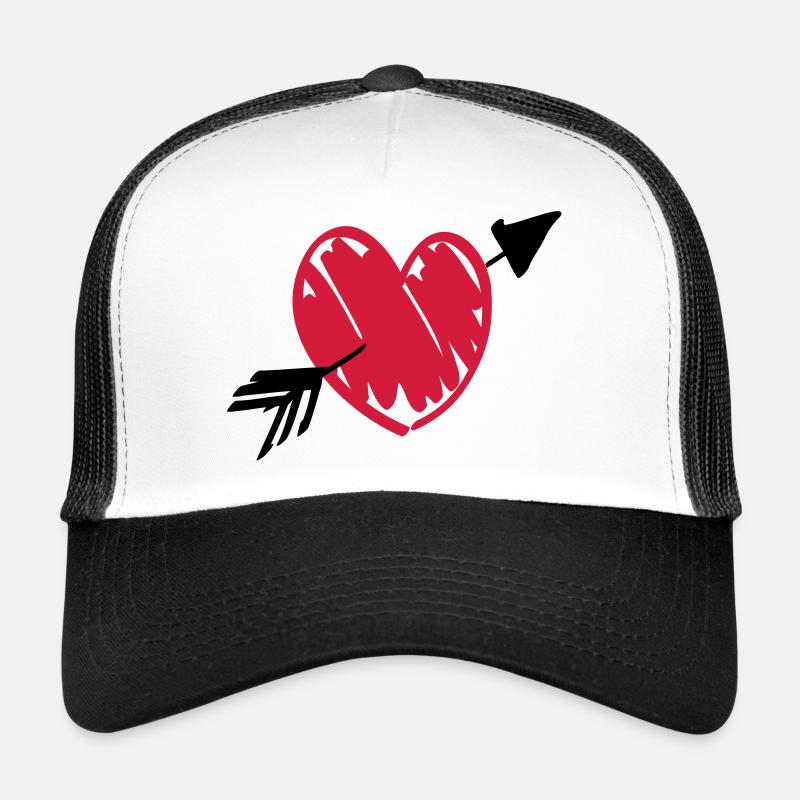heart_shot Trucker Cap