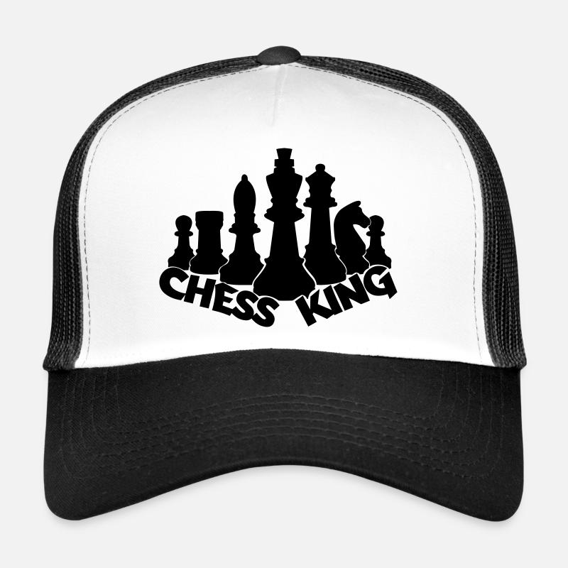 schachkoenig3 Casquette trucker 