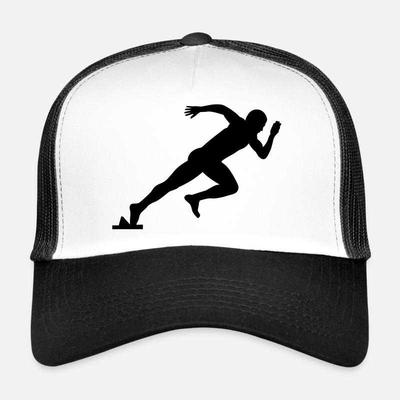 Athletics Sprinter Motif Idée cadeau Casquette trucker 